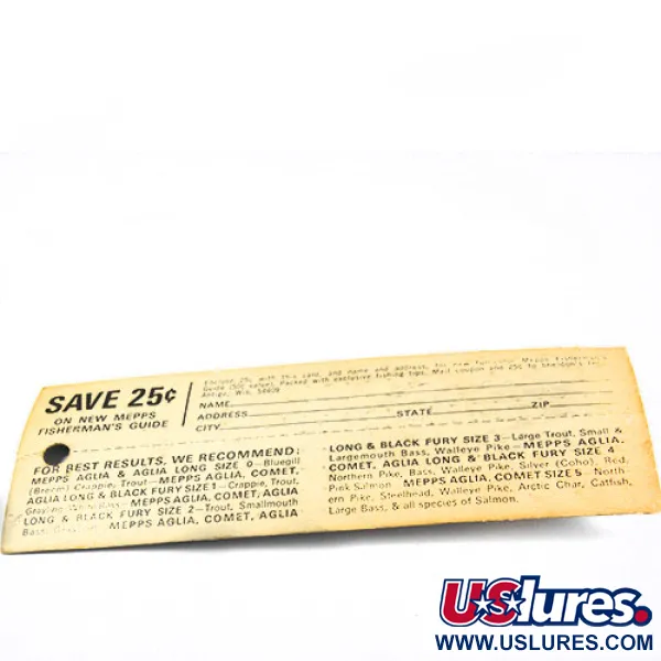 Mepps Aglia 1 Lippauistin, Messinki, 3.5g, Karvaperho, #0362