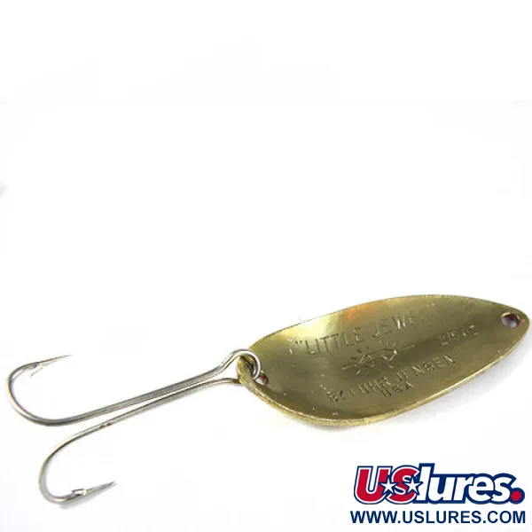 Luhr Jensen Little Jewel Lusikka, Messinki, 14g, Vintage, #0363