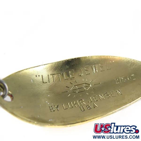 Luhr Jensen Little Jewel Lusikka, Messinki, 14g, Vintage, #0363