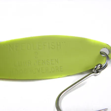 Luhr Jensen Needle fish 2 Lusikka, Keltainen / Punainen, 3g, Yksikoukku, #0372