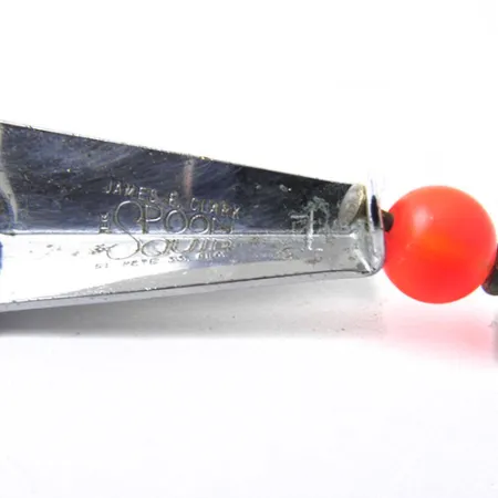 Clark Spoon Lusikka, Nikkeli / Punainen, 8g, Ruohosuojattu, #0467