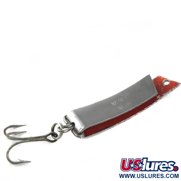 South Bend Super-Duper 506 Lusikka, Nikkeli/Punainen, 7g, U-malli, #0491