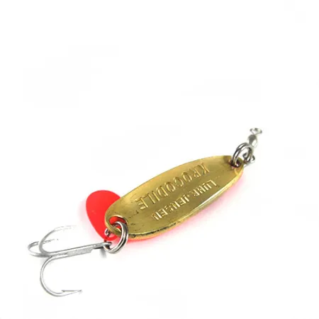 Luhr Jensen Krocodile Lusikka, Oranssi/Messinki/Hologram, 9g, #0508