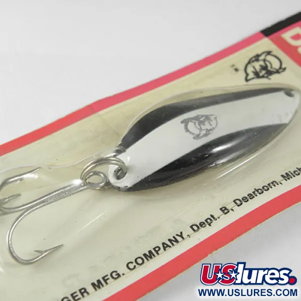 Dardevle Devle Dog Lusikka, Black / White, 14g, Vintage, #0520