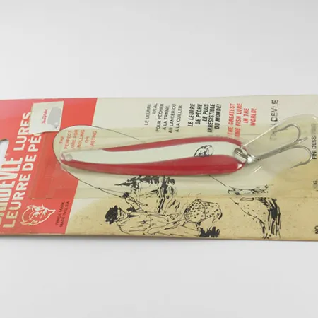 Eppinger Dardevle ThinDevle Lusikka, Puna / Valko, 11g, Klassikko, #0541