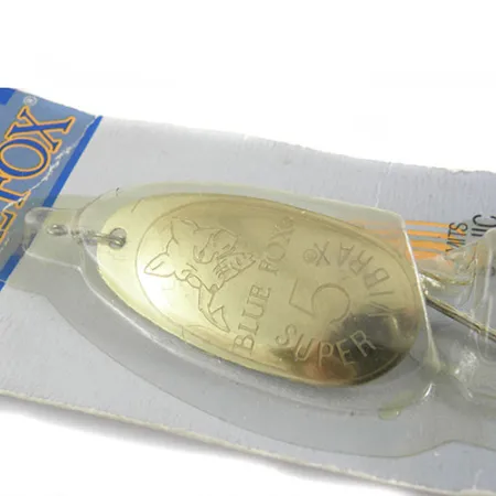 Blue Fox Super Vibrax 5 Lippa, Kulta, 14g, Anti-twist, #0663