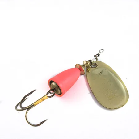 Blue Fox Super Vibrax 3 Lippa, Kulta / Oranssi, 8g, Anti-Twist, #0681