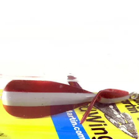 Weedless Panther Martin Weed Wing Lusikka, Puna/Valko, 17g, Ruohosuojattu, #0742