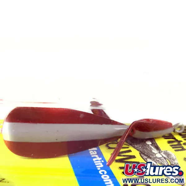 Weedless Panther Martin Weed Wing Lusikka, Puna/Valko, 17g, Ruohosuojattu, #0742