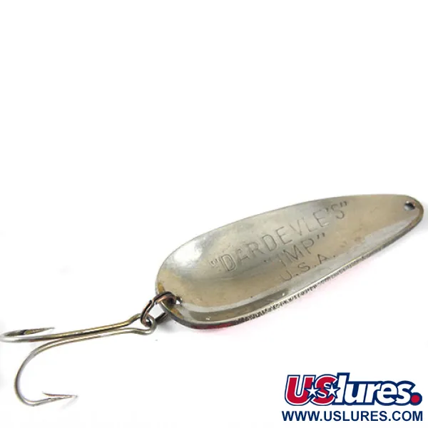 Dardevle Imp Lusikka, Punainen / Valkoinen, 11g, Klassikko, #0796