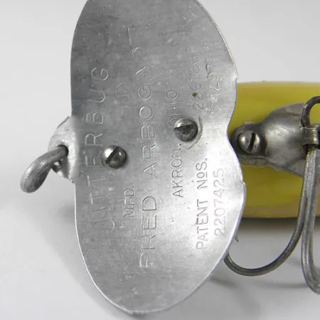 Fred Arbogast Jitterbug Pintaviehe, Ahven, 10g, Vintage, #0799