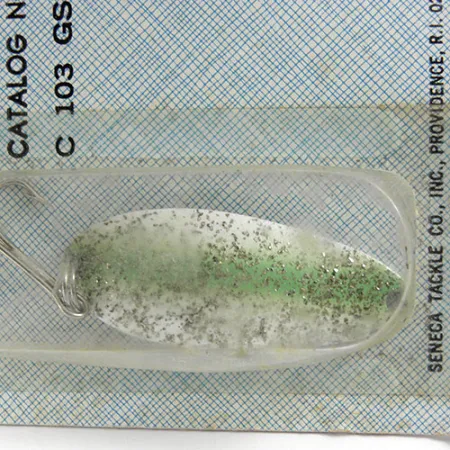 Seneca Little Cleo (Hula Girl) Lusikka, Valk/Vihr/Kimalle, 10g, #0803