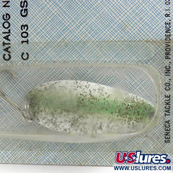 Seneca Little Cleo (Hula Girl) Lusikka, Valk/Vihr/Kimalle, 10g, #0803