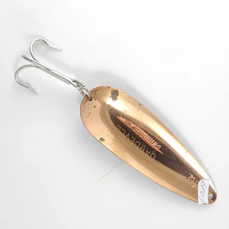 Eppinger Dardevle Lusikka, Puna / Valkoinen, 28g, Kuparitausta, #0809