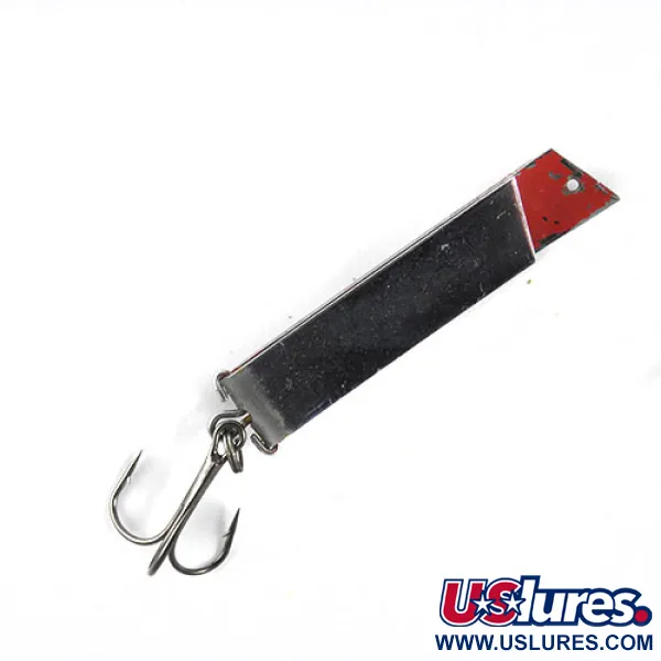 South Bend Super-Duper 509 Lusikka, Nikkeli / Punainen, 11g, U-malli, #0819