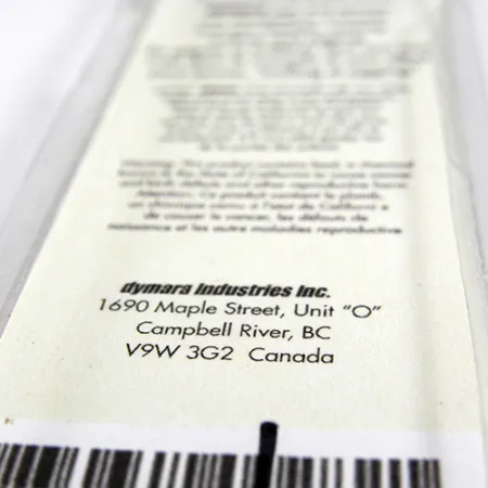 Dymara Slim Lusikkauistin, Ahven, 8g, Kromitausta, #0836