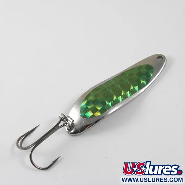 Dardevle Cop-E-Cat 7300 Lusikka, Nikkeli/Vihreä, 10g, Hunajakenno, #0874