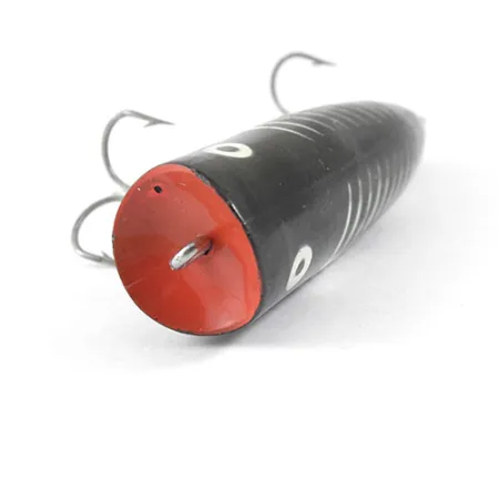 Popper Heddon Chugger Spook, Musta/Valkoinen/Punainen, 14g, Pinta, #0875