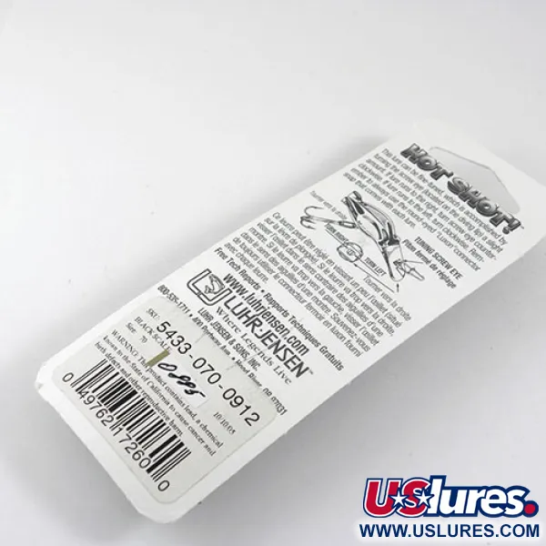 Luhr Jensen Hot Shot 70 Viehe, Black Scale, 1.6g, Vintage, #0885