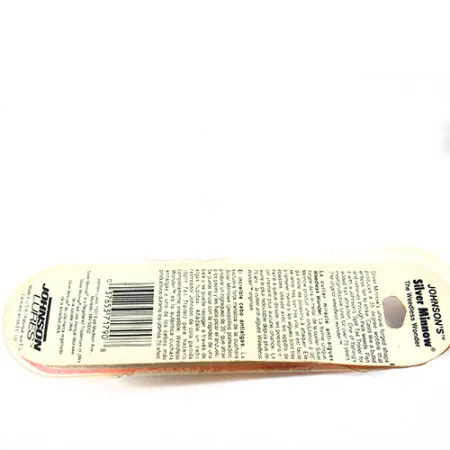 Johnson Silver Minnow Ruohosuojattu Lusikka, Five of Diamonds, 14g, #0900