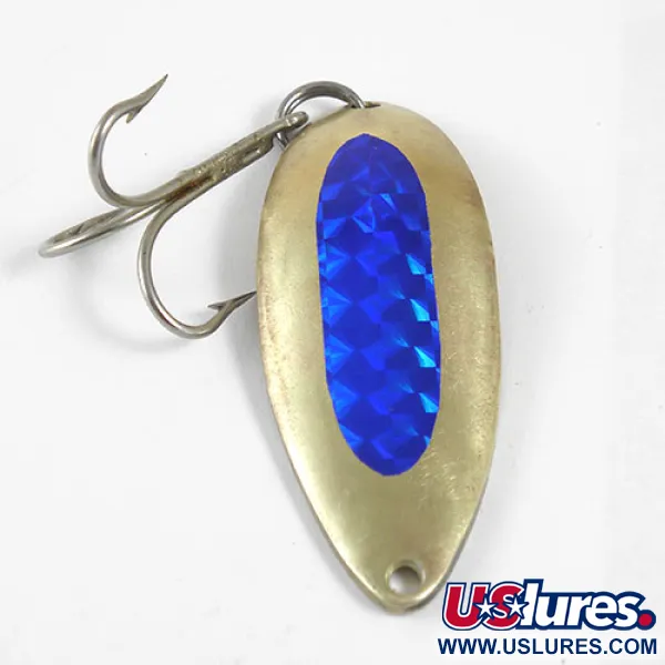 Luhr Jensen Little Jewel Lusikka, Brass / Blue, 21g, USA, #0910