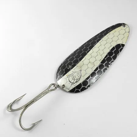 Dardevle Huskie Junior Lusikka, Musta/Valkoinen/Nikkeli, 58g, #0919