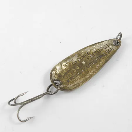 Woodstream Old Faithful Lusikka, Messinki, 7g, Vintage, #0953