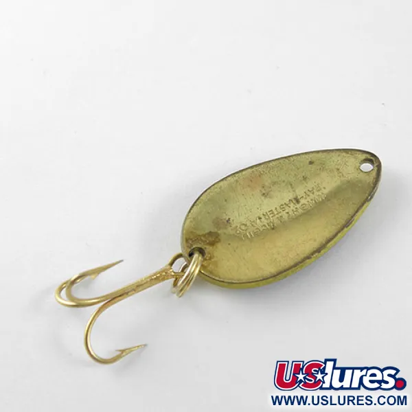 Wright & McGill Pay-Master Lusikka, Keltainen/Musta/Messinki, 7g, #1054