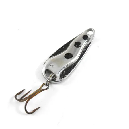 Luhr Jensen Hot Shot W Lusikkauistin, Nikkeli / Musta, 4.5g, #1055