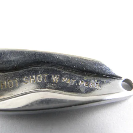 Luhr Jensen Hot Shot W Lusikkauistin, Nikkeli / Musta, 4.5g, #1055
