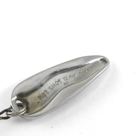 Luhr Jensen Hot Shot W Lusikkauistin, Nikkeli / Musta, 4.5g, #1055