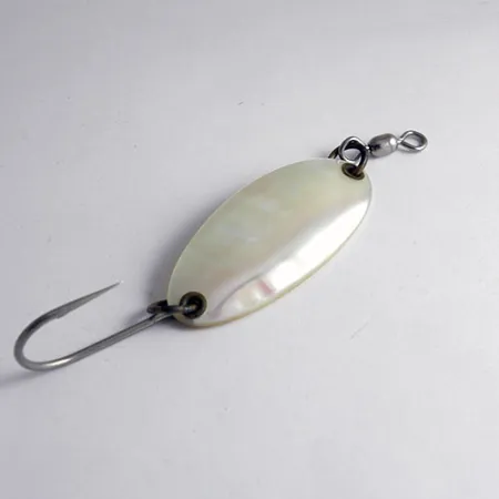 Pflueger Wobbler Spoon Lusikkauistin, Helmiäinen, 7g, Aito helmiäinen, #1070