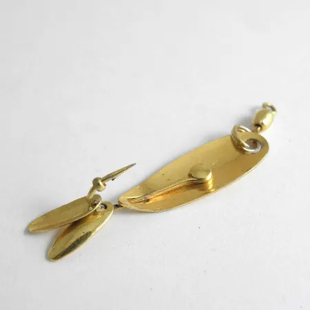 Yakima Bait Hildebrandt Lusikka, Kulta, 1,1g, ruohosuojattu, #1074