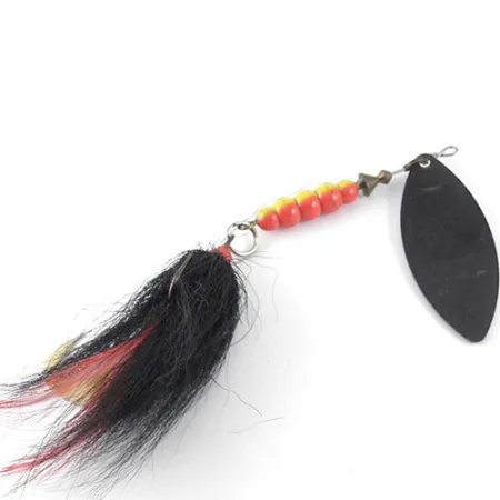 Mepps Giant Killer Lippa, Musta/Hologrammi, 30g, Pajunlehti, #1088