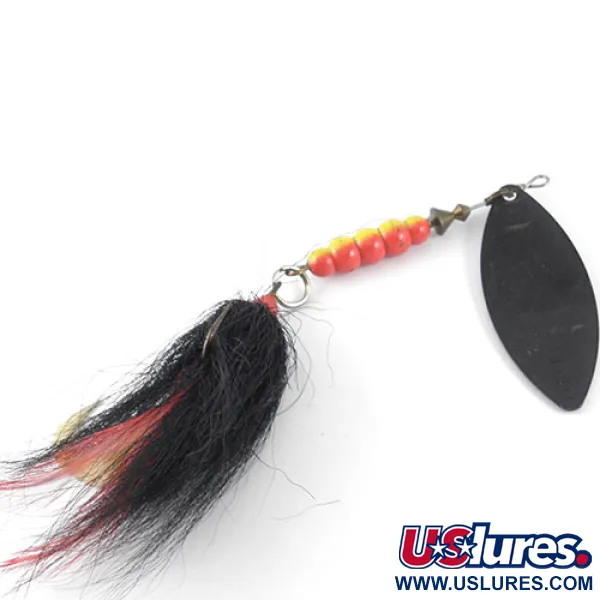 Mepps Giant Killer Lippa, Musta/Hologrammi, 30g, Pajunlehti, #1088