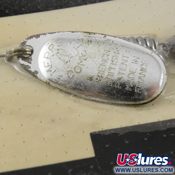 Mepps 3 Comet (with soft bait) Lippa, Nikkeli, 17g, Vintage, #1093