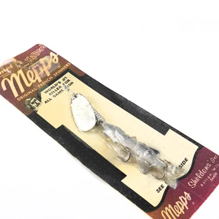 Mepps 3 Comet (with soft bait) Lippa, Nikkeli, 17g, Vintage, #1093