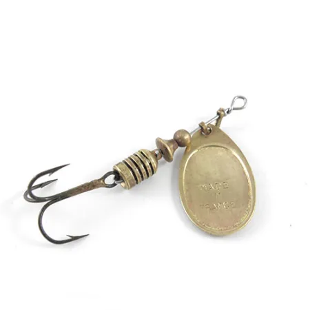 Mepps Aglia 2 Lippa, Messinki, 4.5g, Alkuperäinen Muotoilu, #1098