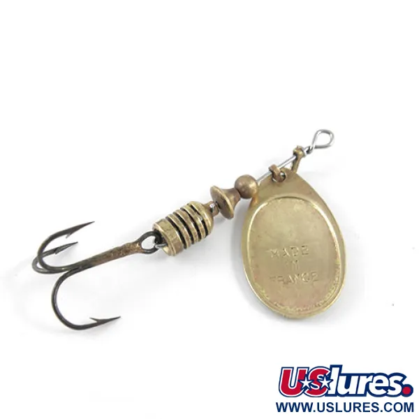 Mepps Aglia 2 Lippa, Messinki, 4.5g, Alkuperäinen Muotoilu, #1098