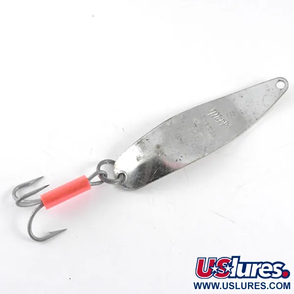 Mepps Syclops 2 Lusikka, Nikkeli / Vaaleanpunainen, 17g, S-muoto, #1107