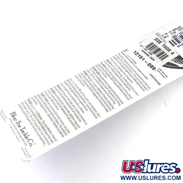 Blue Fox Pixee Lusikka, Kulta / Sininen, 24g, Mäti-insertti, #1109