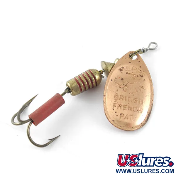 Mepps Aglia 3 Lippa, Pronssi, 7g, Messinkirunko, #1131