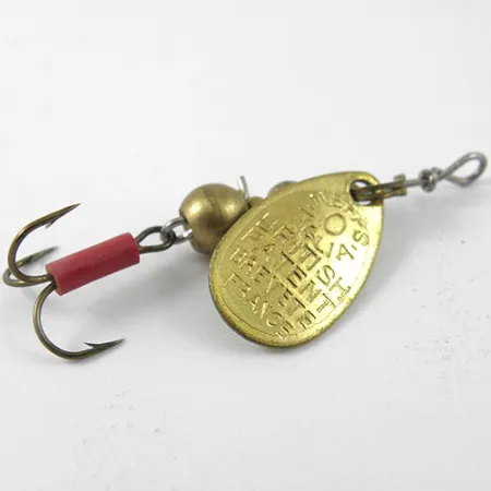 Mepps Aglia 0 Lippa, Messinki, 2.2g, Punainen holkki, #1141