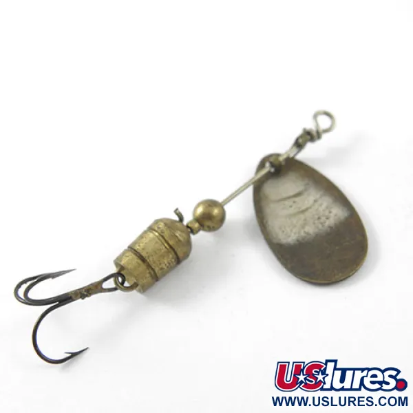 Mepps Aglia 1 Lippa, Messinki, 3,5g, Vintage-viehe, #1142