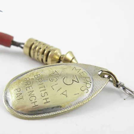 Mepps Aglia 3 Lippa, Messinki, 7g, Klassinen Muotoilu, #1153