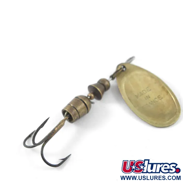 Mepps Aglia 2 Lippauistin, Messinki, 4,5g, Vintage, #1154