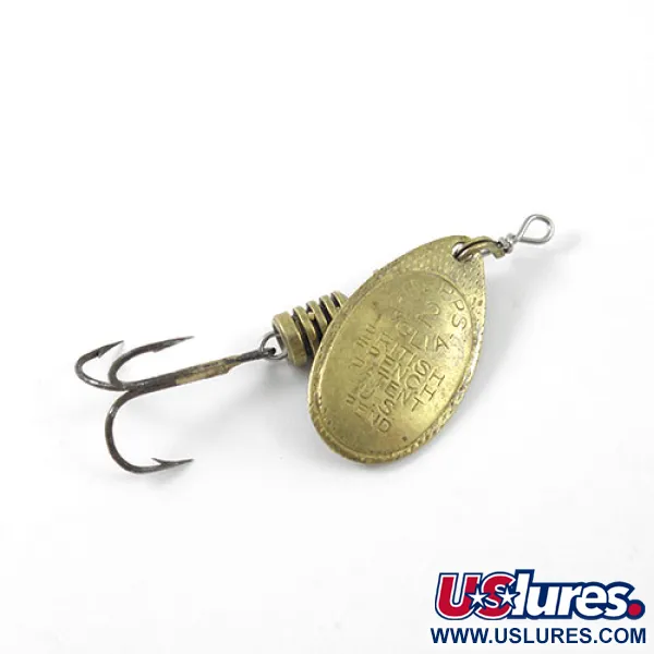 Mepps Aglia 2 Lippa, Messinki, 4,5g, Alkuperäiskoukku, #1162