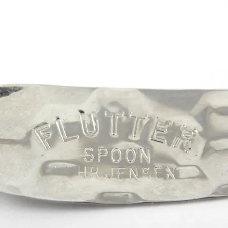 Luhr Jensen Flutter Spoon Lusikka, Nickel / Yellow, 4g, Tinsel, #1166