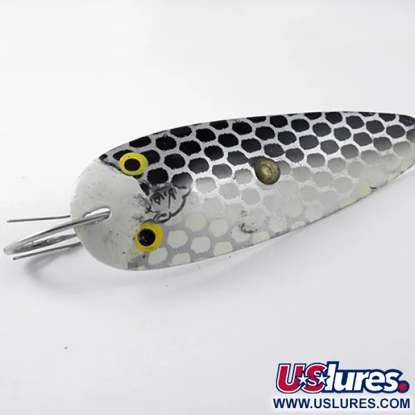 Eppinger Dardevle Trolldevle Lusikka, Musta/Valkoinen/Nikkeli, 40g, #1178