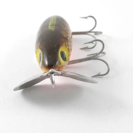 Fred Arbogast Jitterbug Pintaviehe, Tiger, 14g, Alumiinilippa, #1186